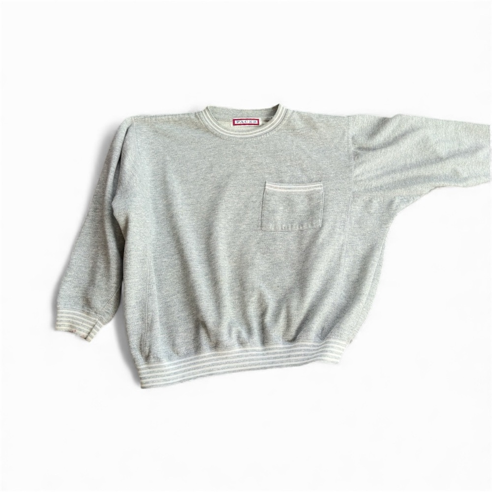 Pacer Gray Crewneck Sweater